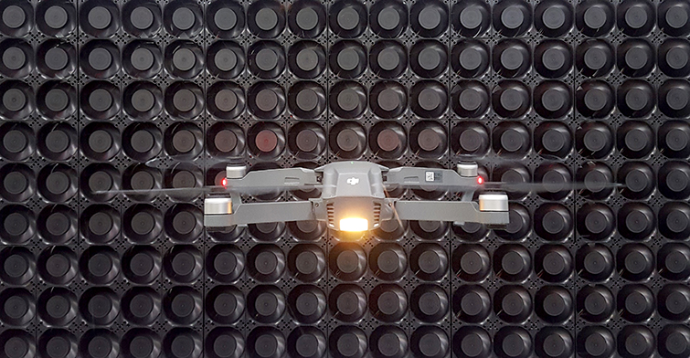 Soufflerie pour drones HEPIA