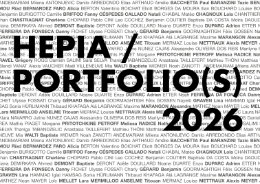 Exposition Portfolio Architecture 2026
