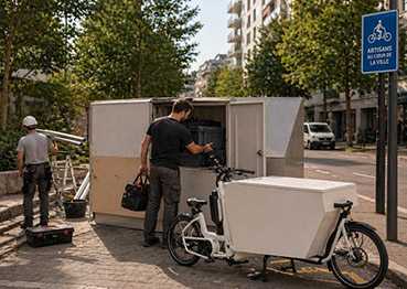 MicroHubs urbains pour artisans